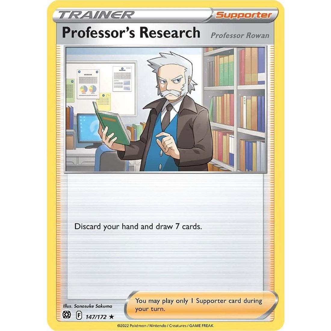 Professor's Research [Professor Rowan] - 147/172 (Non-Holo)