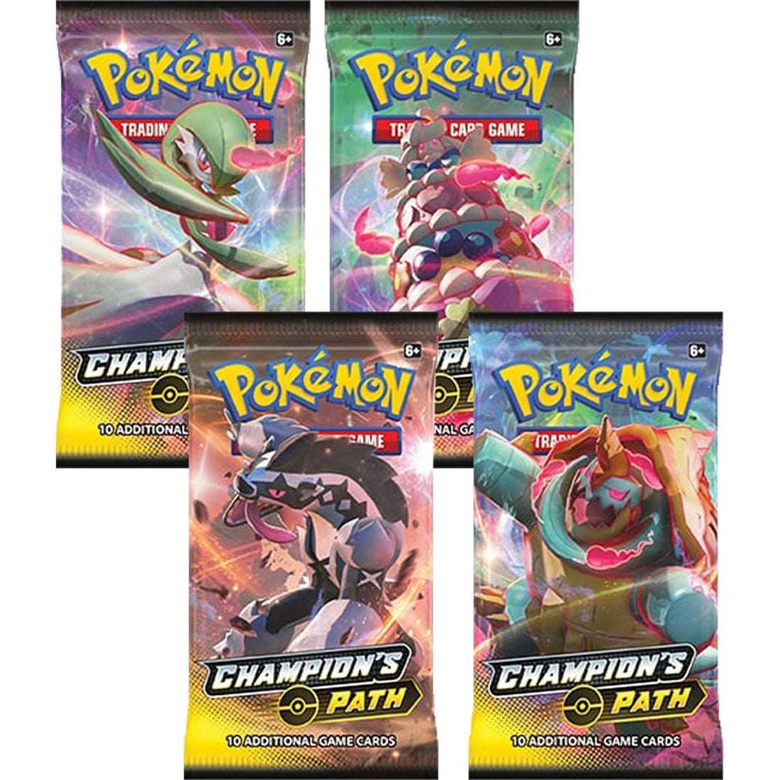 Champion's Path Booster Pack Art Bundle [Set of 4]