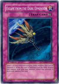 Escape from the Dark Dimension