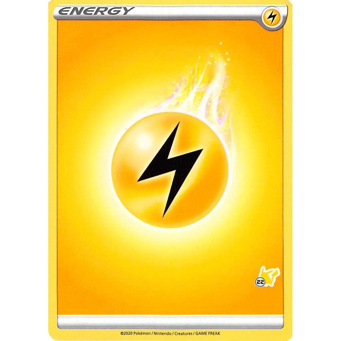 Lightning Energy (#22 Pikachu Stamped)