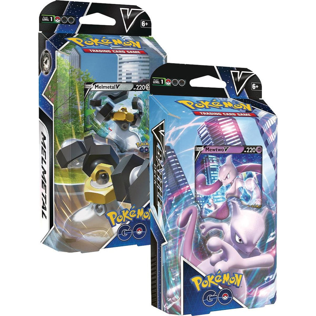 Pokemon GO Melmetal V/Mewtwo V Battle Decks [Set of 2]