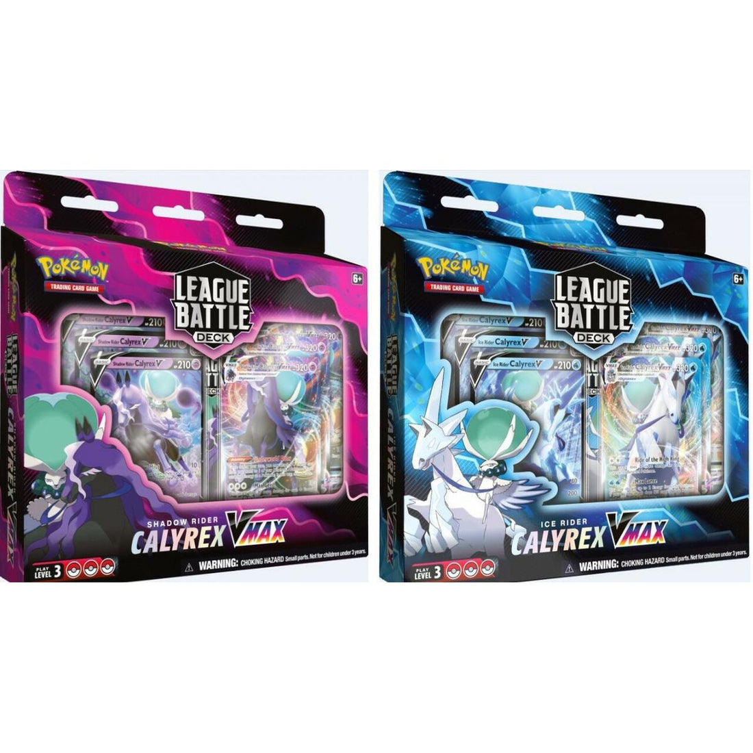 League Battle Deck [Shadow Rider/Ice Rider Calyrex VMAX] [Set of 2]