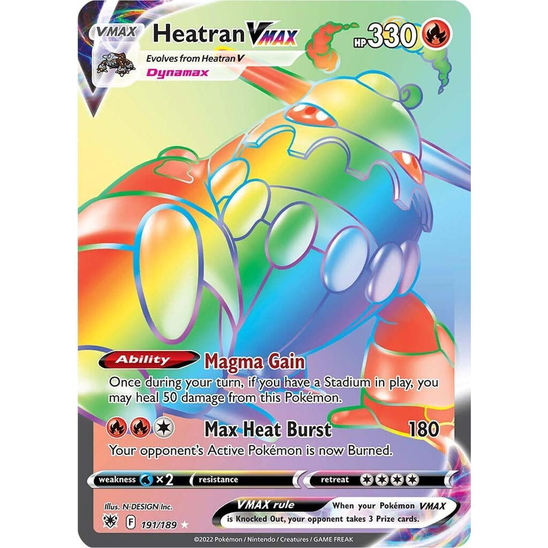 Heatran VMAX (Secret)