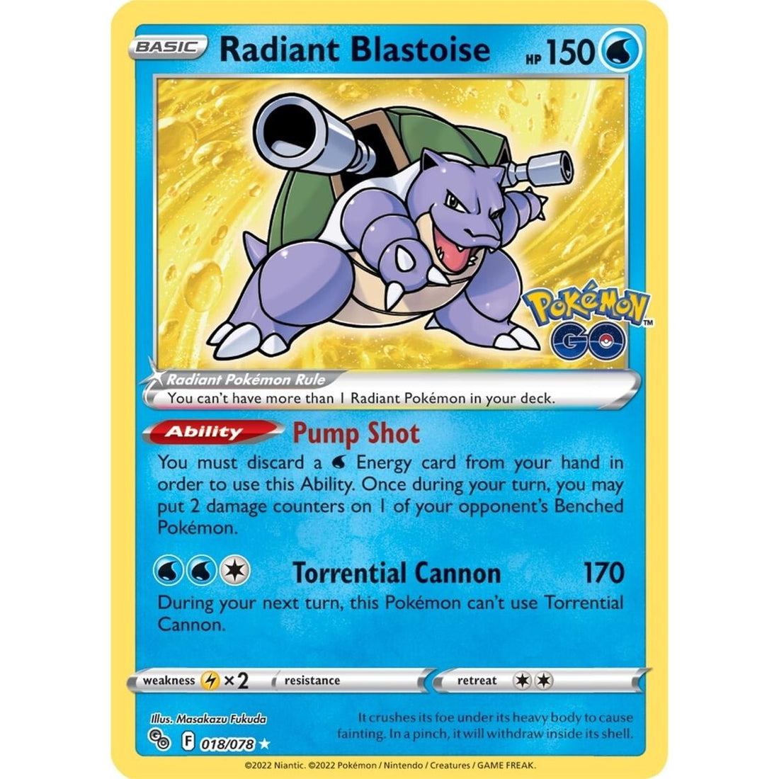 Radiant Blastoise