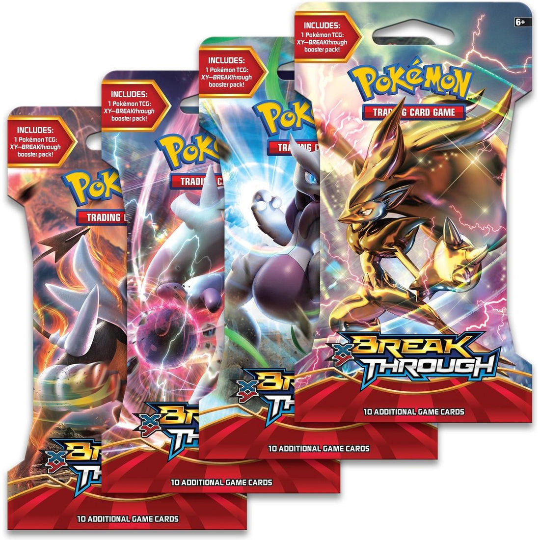 BREAKthrough Sleeved Booster Pack Art Bundle [Set of 4]