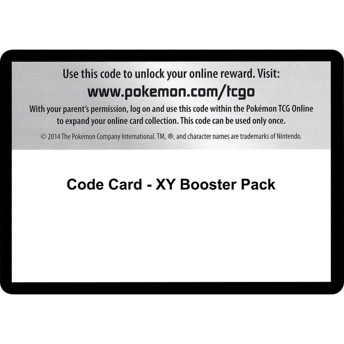 Code Card - XY Booster Pack