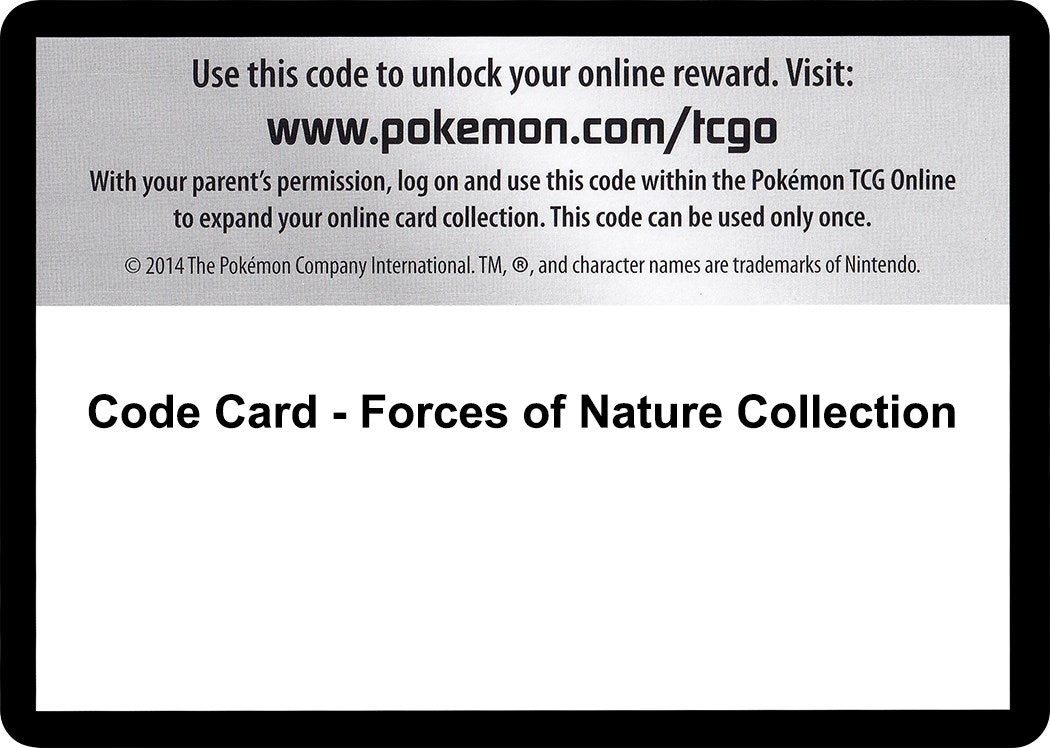 Code Card - Forces of Nature Collection