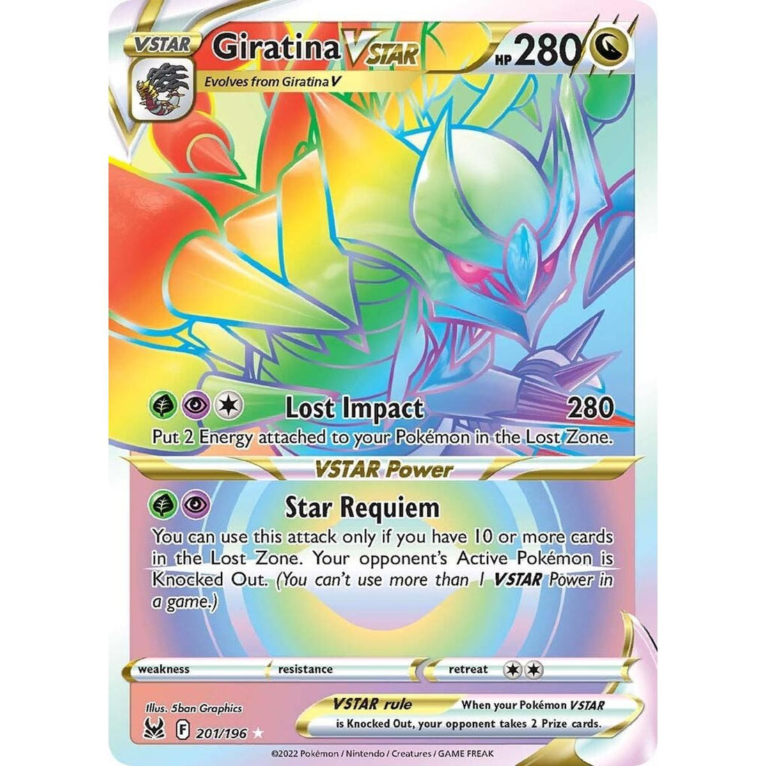Giratina VSTAR (201) (Secret)