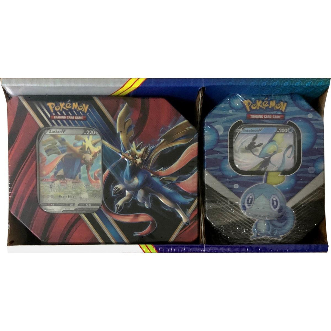 Legends of Galar Tin + Galar Partners Tin 2-pack [Zacian V/Inteleon V] (Retail Exclusive)