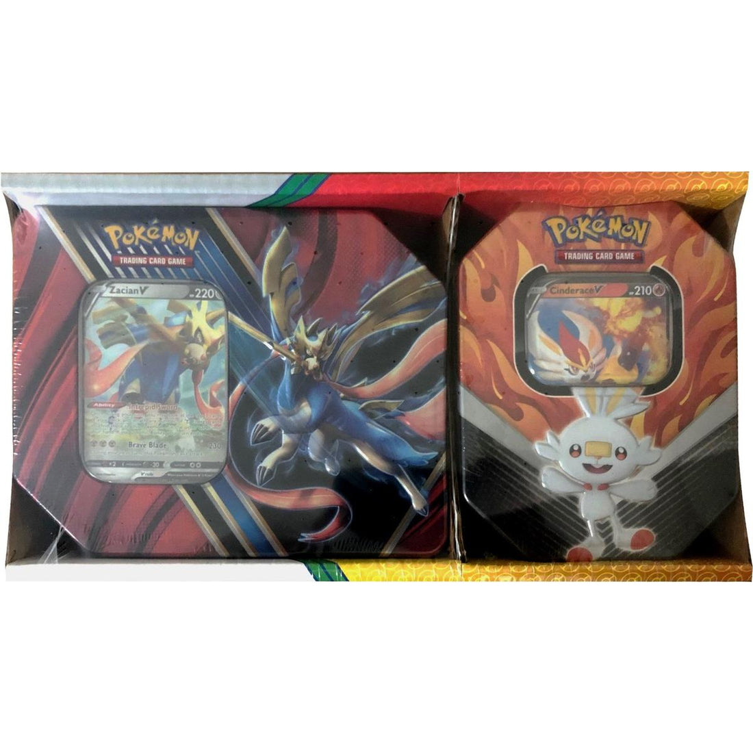 Legends of Galar Tin + Galar Partners Tin 2-pack [Zacian V/Cinderace V] (Retail Exclusive)