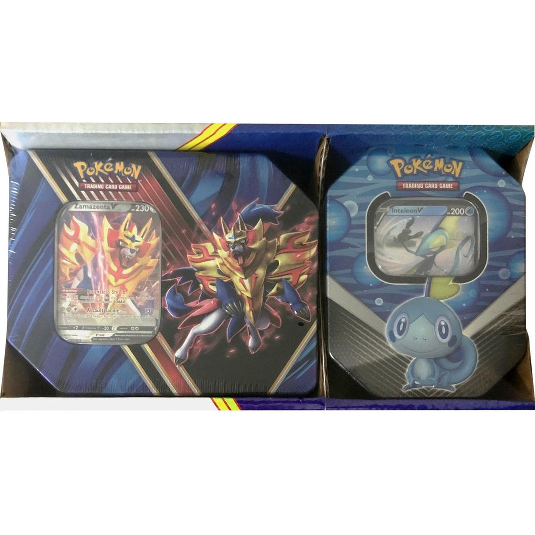 Legends of Galar Tin + Galar Partners Tin 2-pack [Zamazenta V/Inteleon V] (Retail Exclusive)