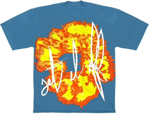 Denim Tears x Offset Set It Off 2 T-shirt Blue