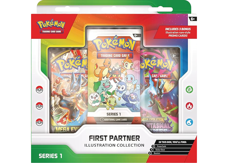 Pokemon First Partner Illustration Collection