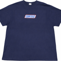 Corteiz Snickers Tee Navy Blue