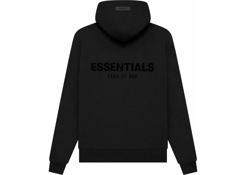 FEAR OF GOD ESSENTIALS PULL-OVER HOODIE STRETCH LIMO SS22