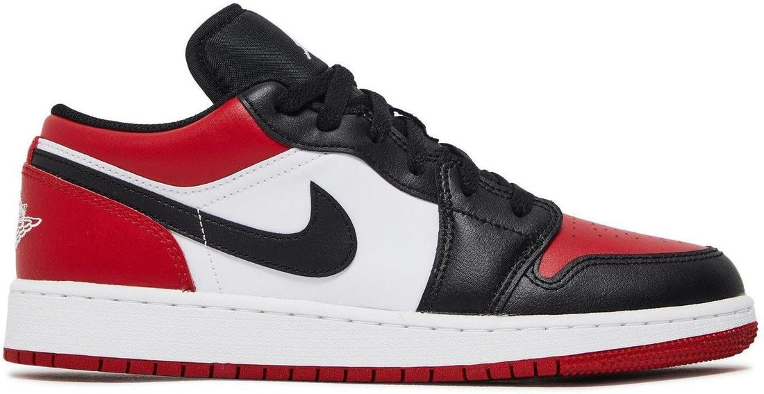 Air Jordan 1 Low GS Bred Toe
