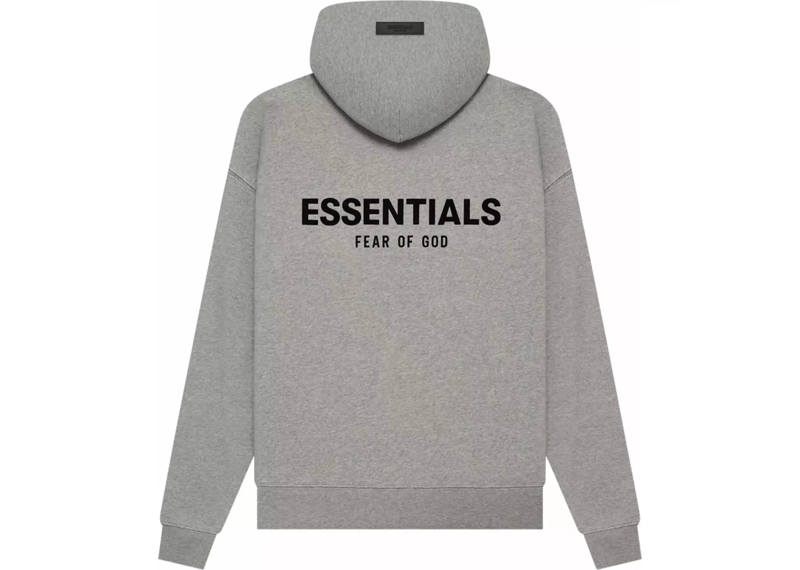 Fear Of God Essentials Hoodie Dark Oatmeal SS22