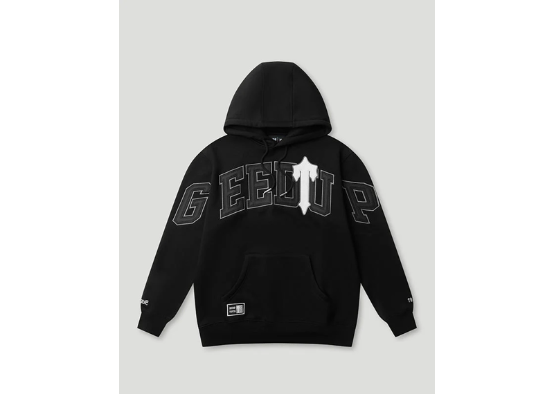 Geedup x TrapStar Black Pullover Hoodie