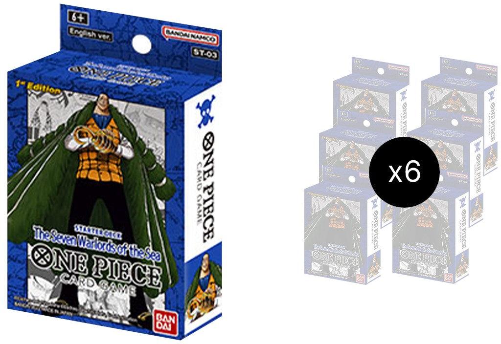 Super Pre-Release Starter Deck 3: The Seven Warlords of The Sea Display
