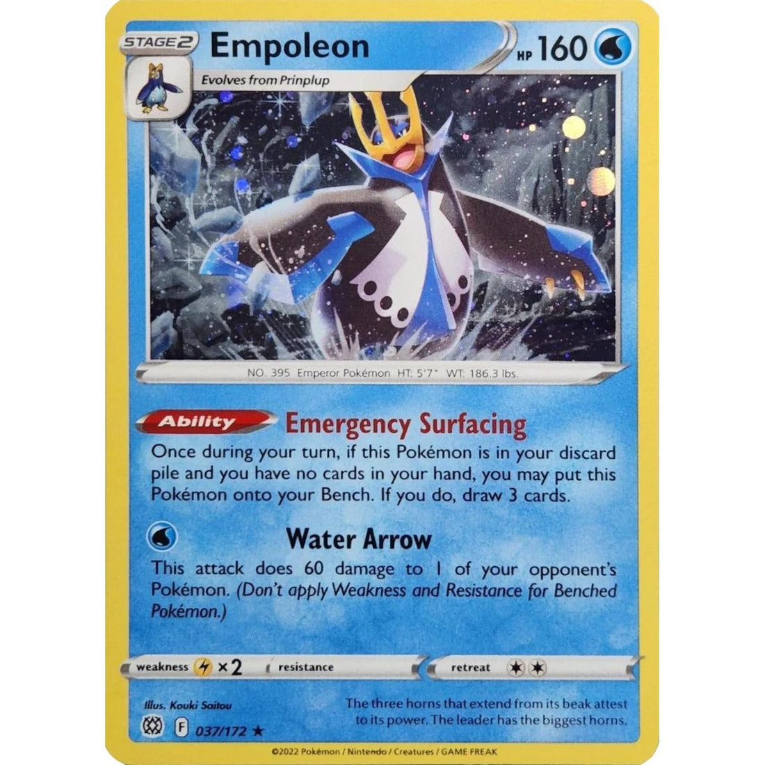 Empoleon - 037/172 (Cosmos Holo)