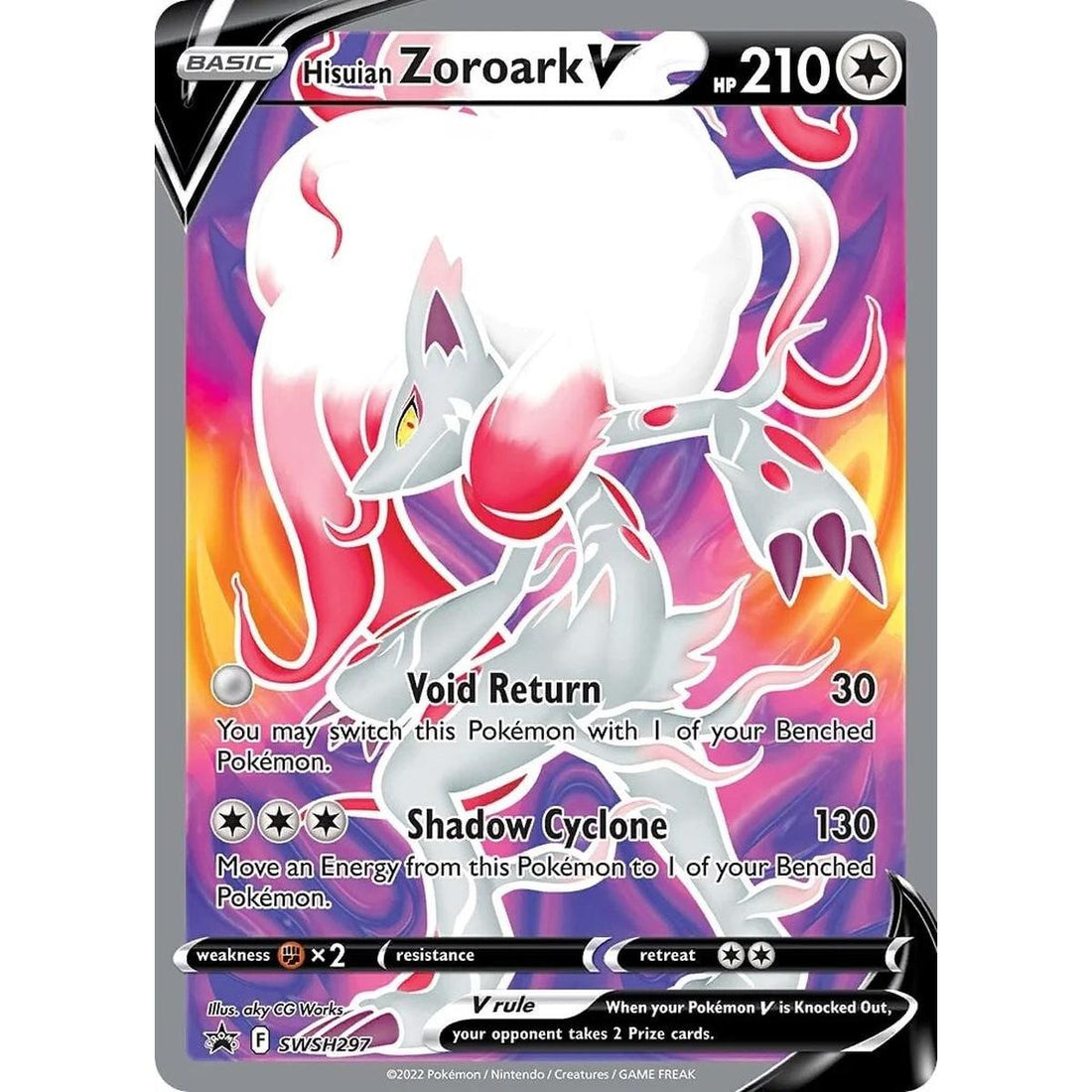 Hisuian Zoroark V - SWSH297