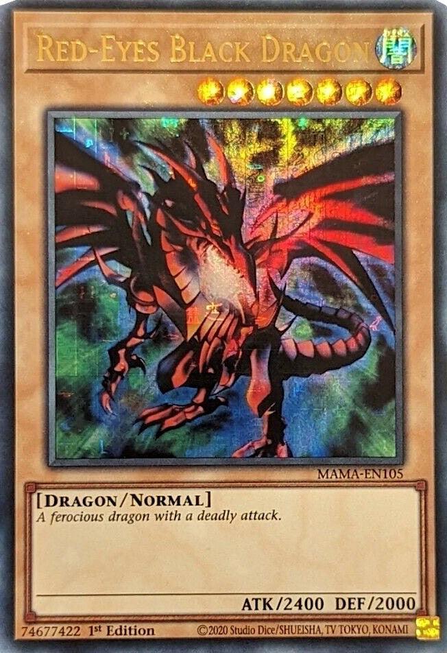 Red-Eyes Black Dragon (Ultra Pharaoh's Rare)
