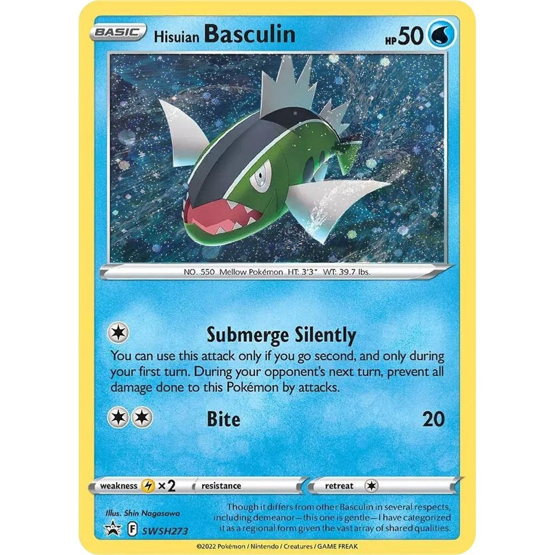 Hisuian Basculin - SWSH273