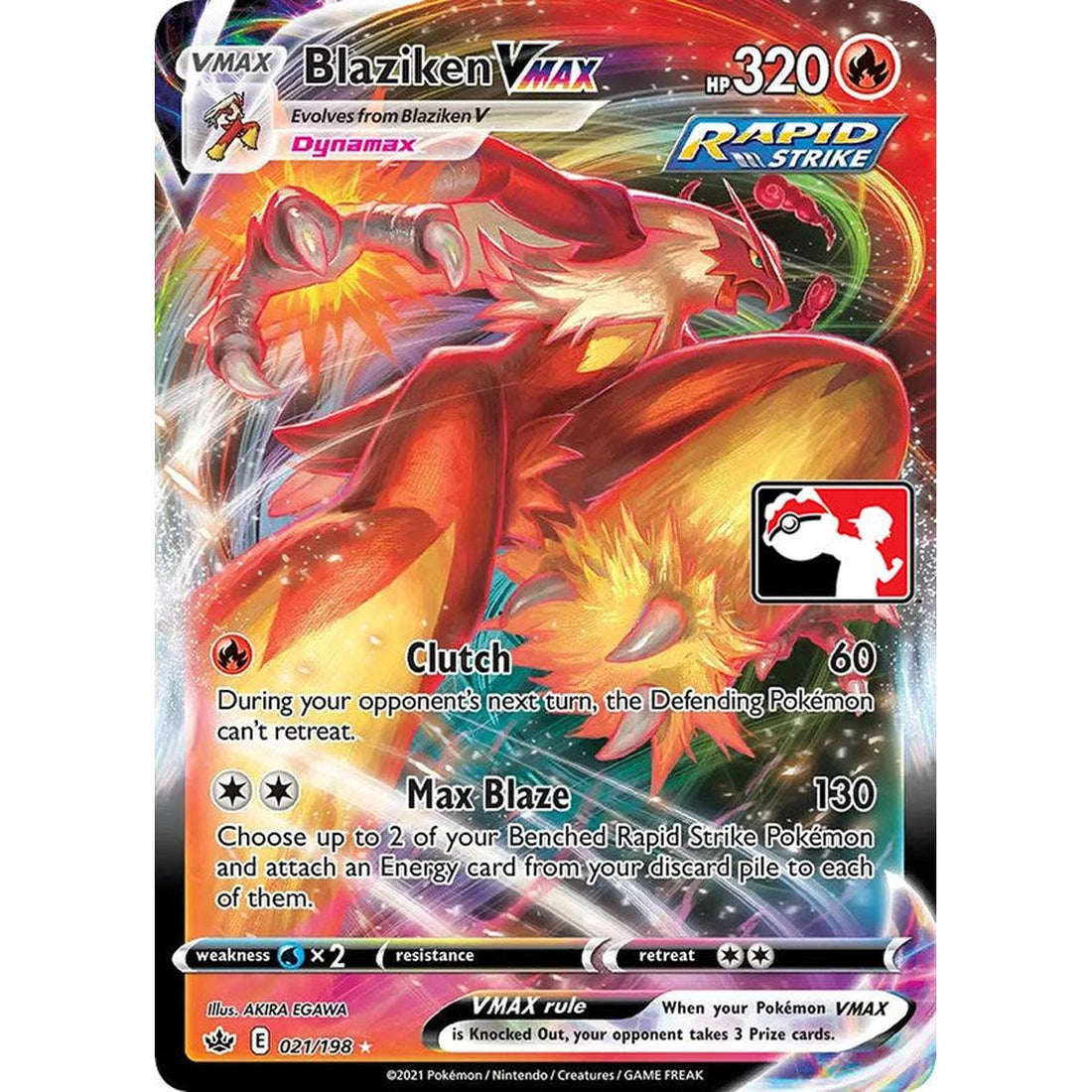 Blaziken VMAX - 021/198