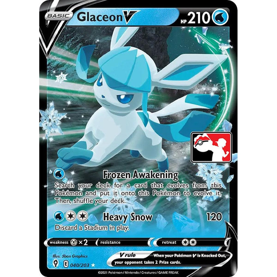 Glaceon V - 040/203