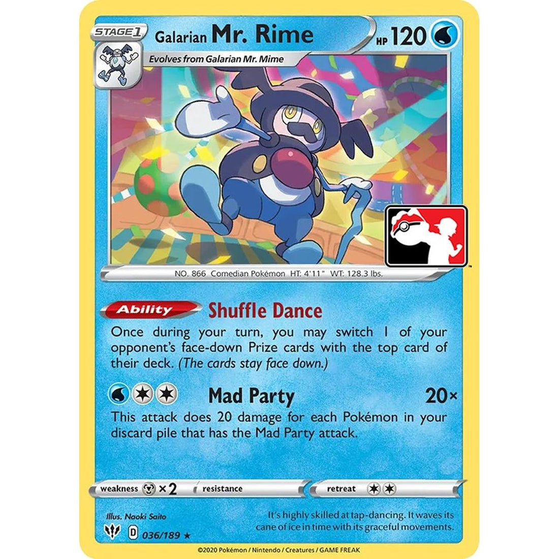 Galarian Mr. Rime - 036/189