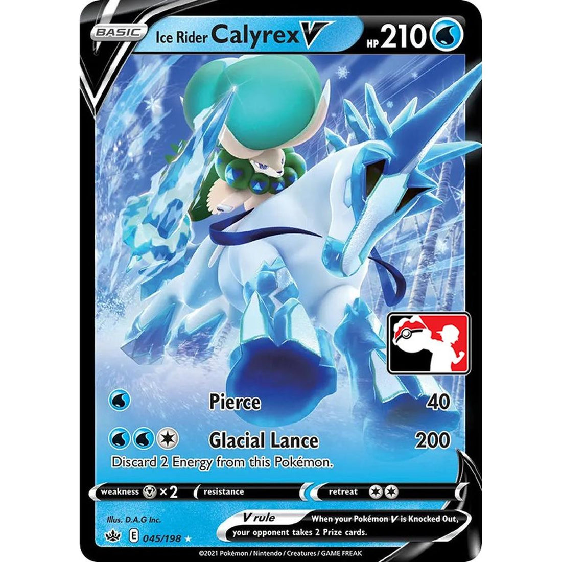 Ice Rider Calyrex V - 045/198