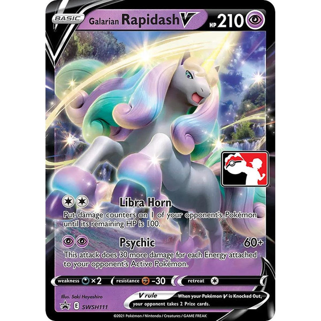 Galarian Rapidash V - SWSH111
