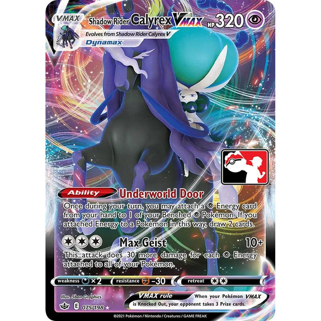 Shadow Rider Calyrex VMAX - 075/198