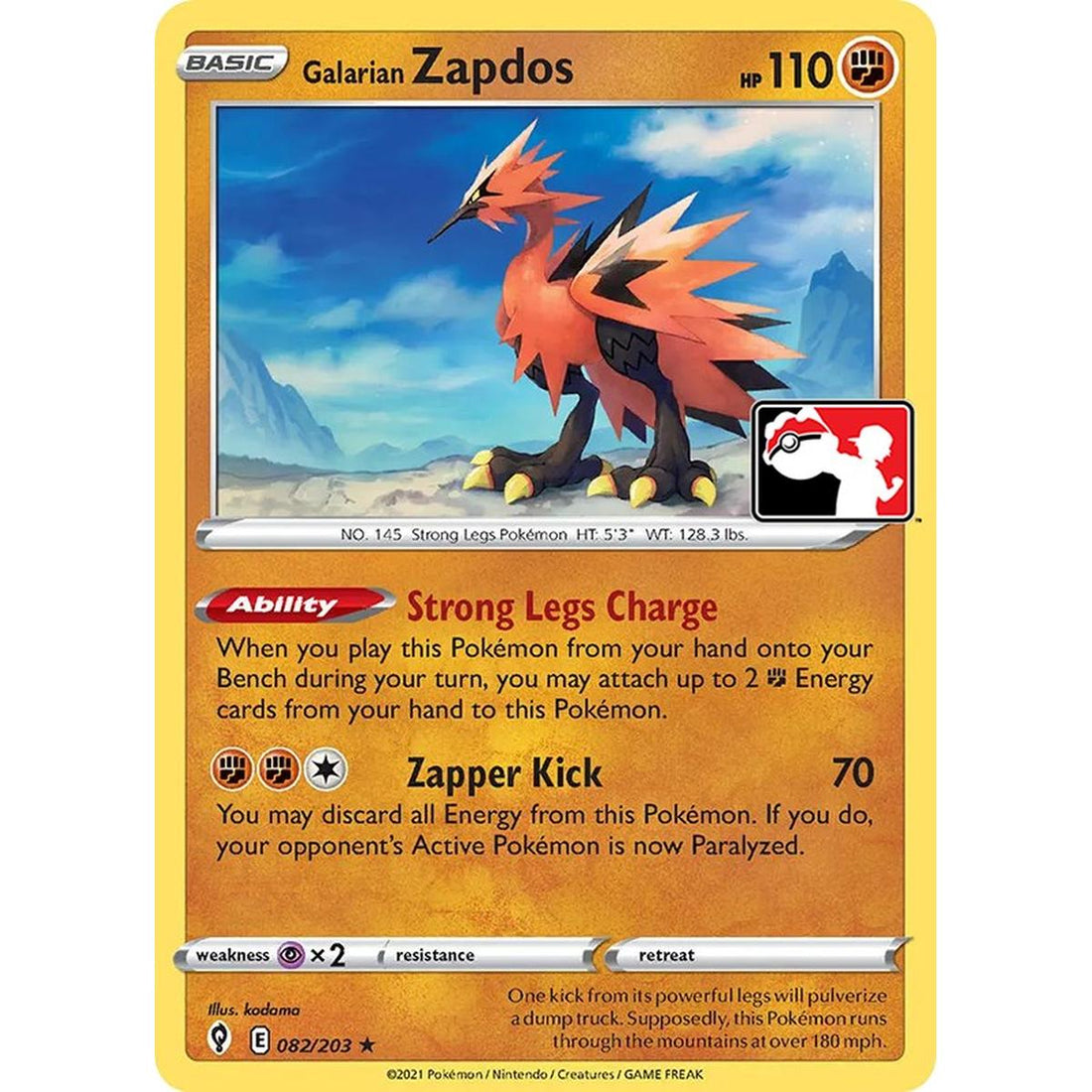 Galarian Zapdos - 082/203
