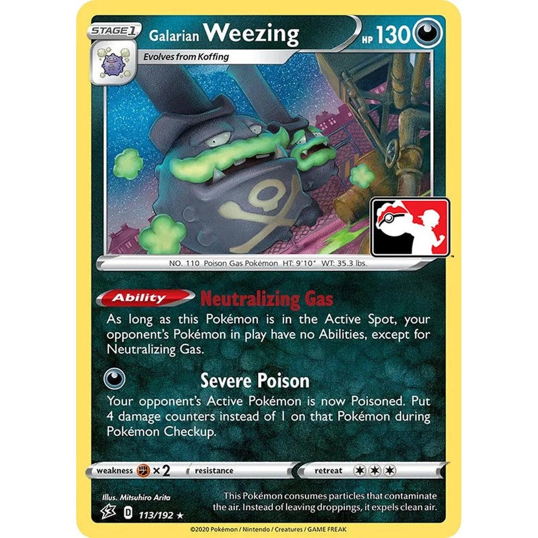 Galarian Weezing - 113/192