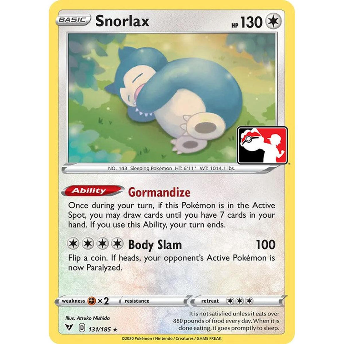 Snorlax - 131/185