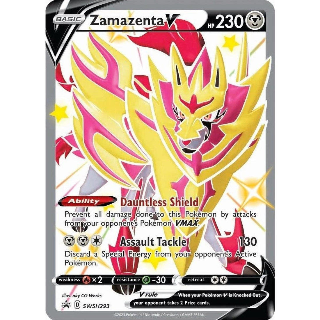 Zamazenta V (Shiny) - SWSH293