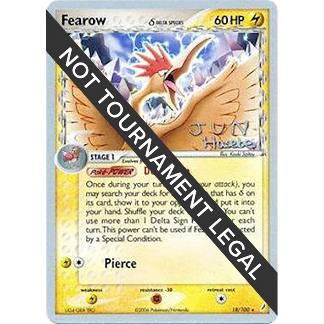 Fearow (Delta Species) - 2007 (Jun Hasebe)
