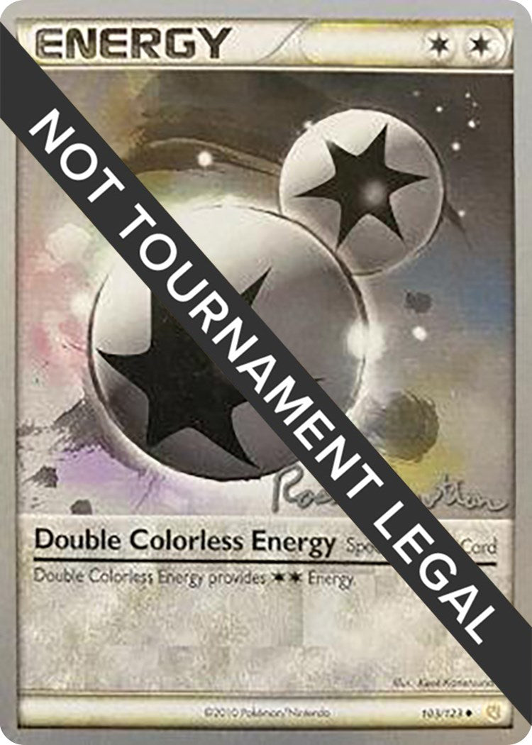 Double Colorless Energy - 2011 (Ross Cawthon)