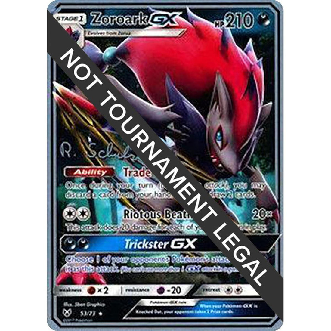 Zoroark GX - 2018 (Robin Schulz)