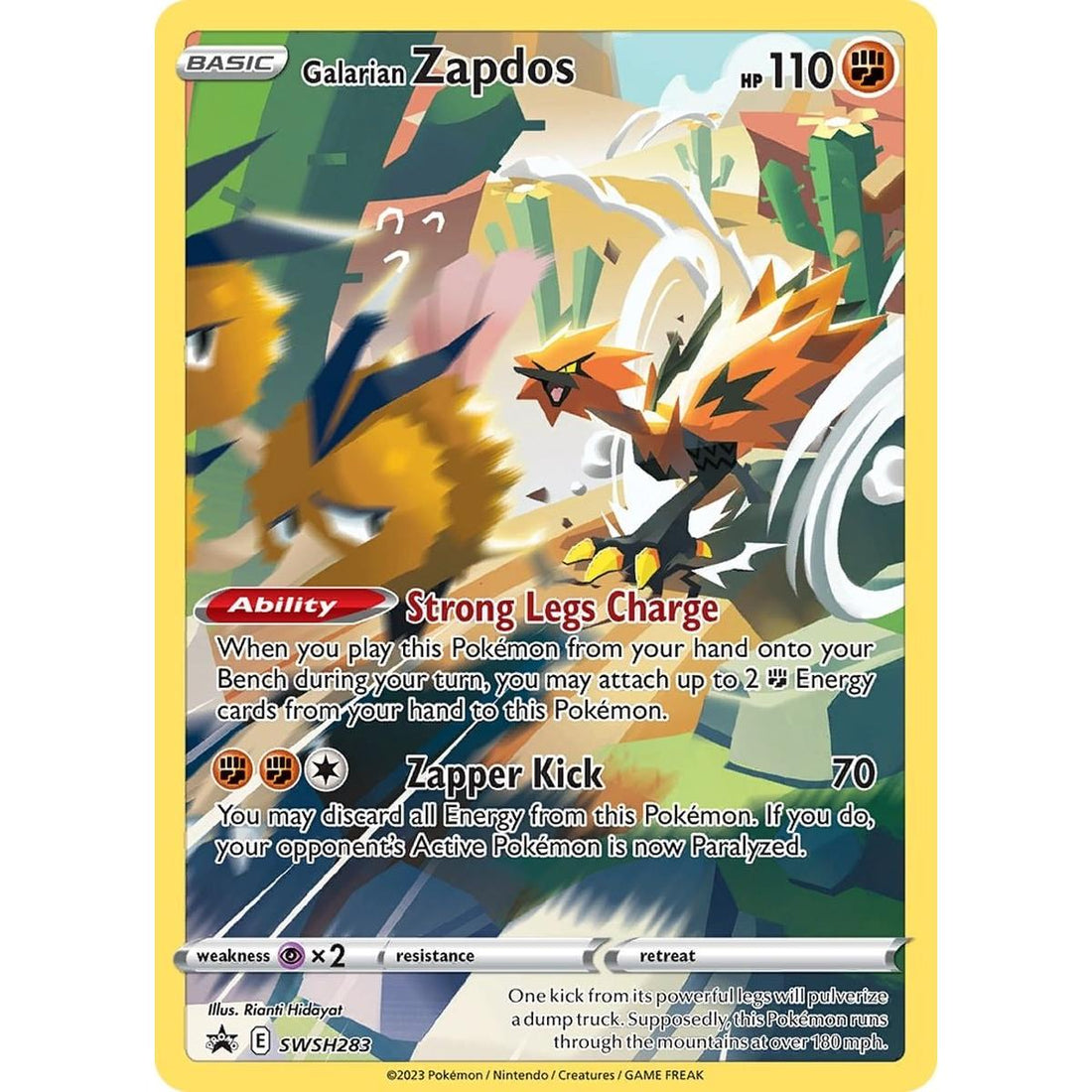Galarian Zapdos - SWSH283