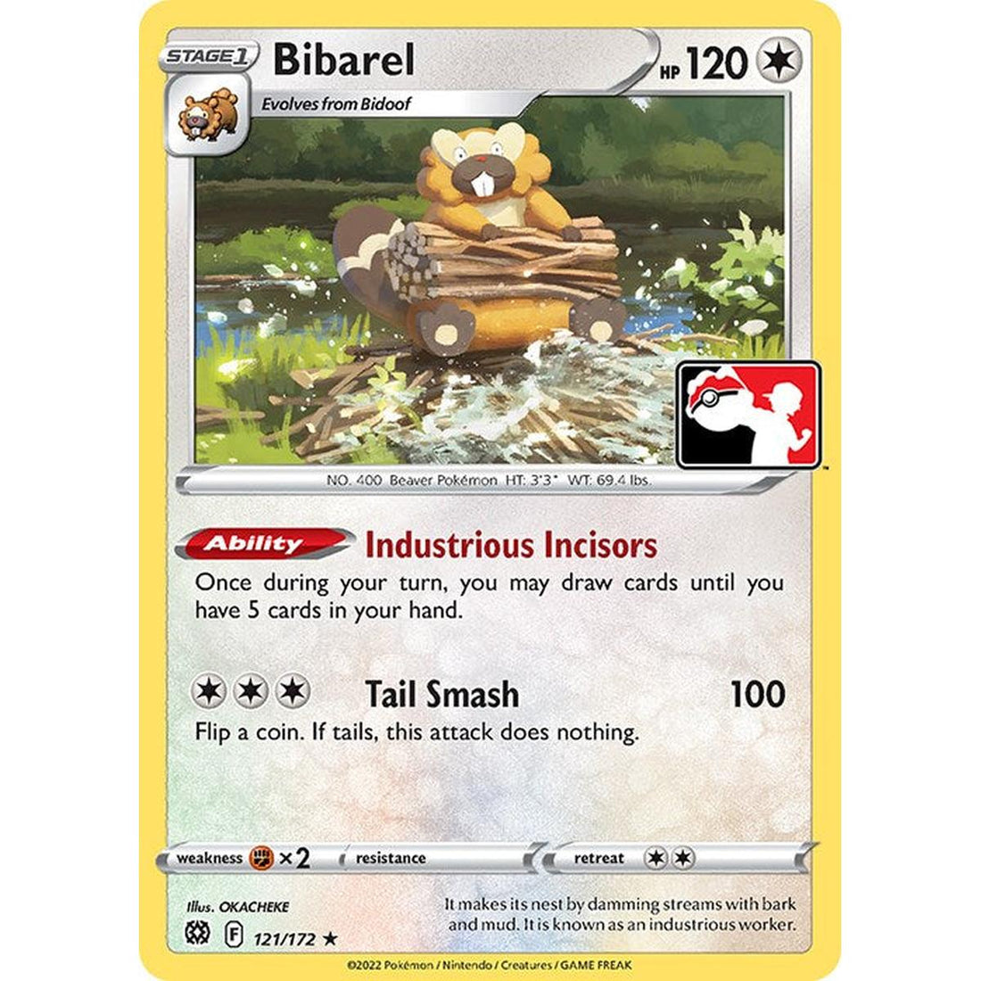 Bibarel - 121/172