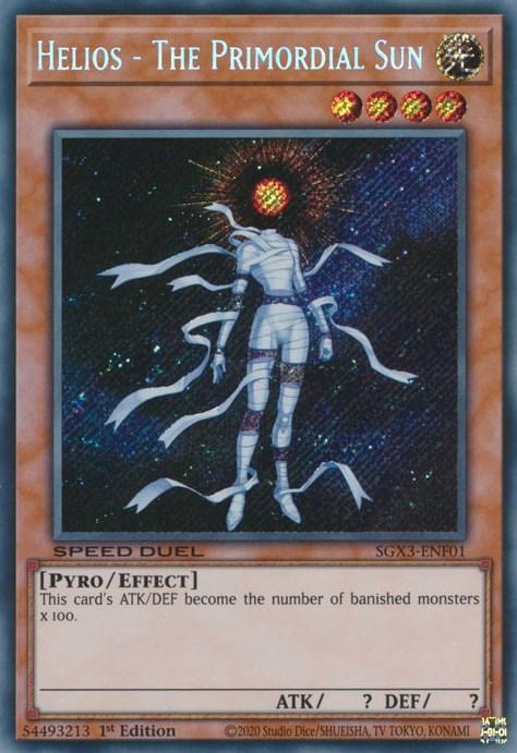 Helios - The Primordial Sun (Secret Rare)