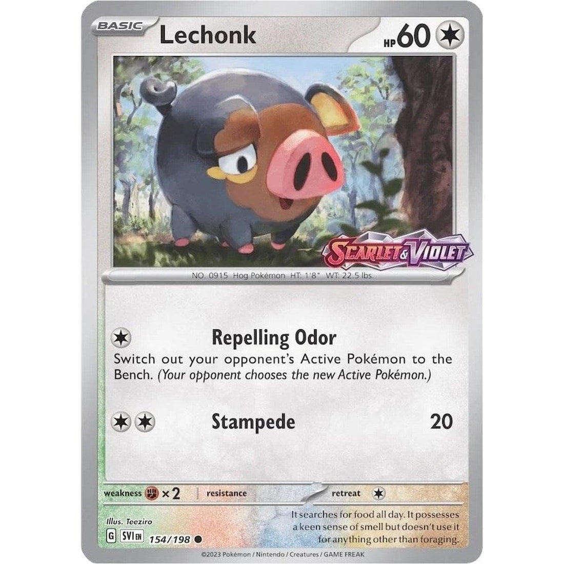 Lechonk - 154/198 (Store Promo)