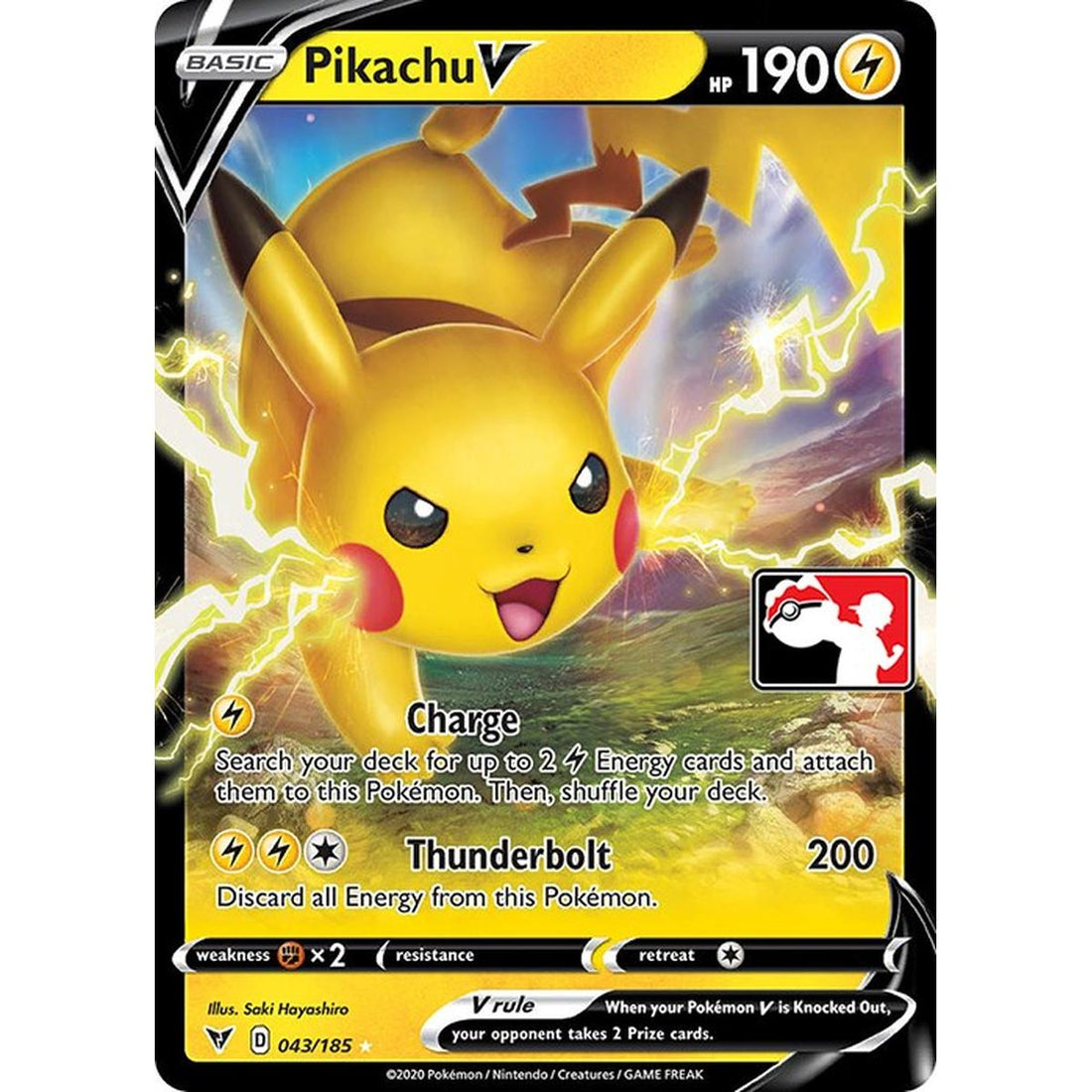 Pikachu V - 043/185