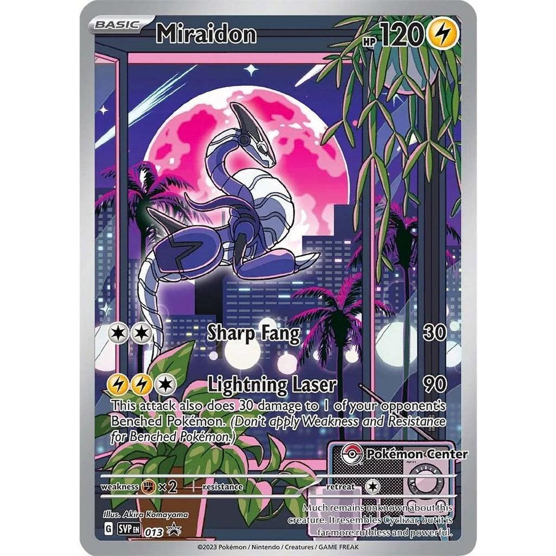 Miraidon - 013 (Pokemon Center Exclusive)