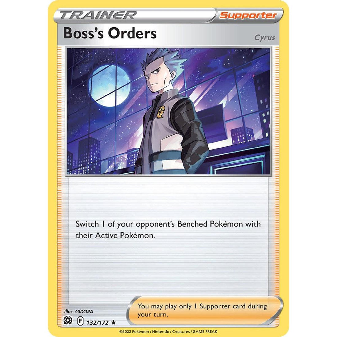 Boss's Orders (Cyrus) - 132/172 (Cosmos Holo)
