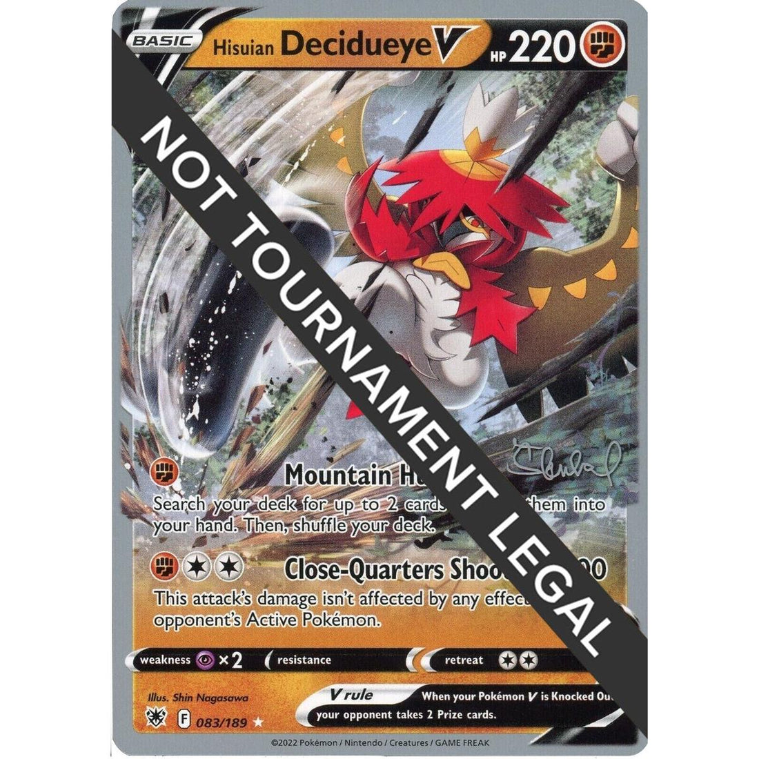 Hisuian Decidueye V - 2022 (Ondrej Skubal)