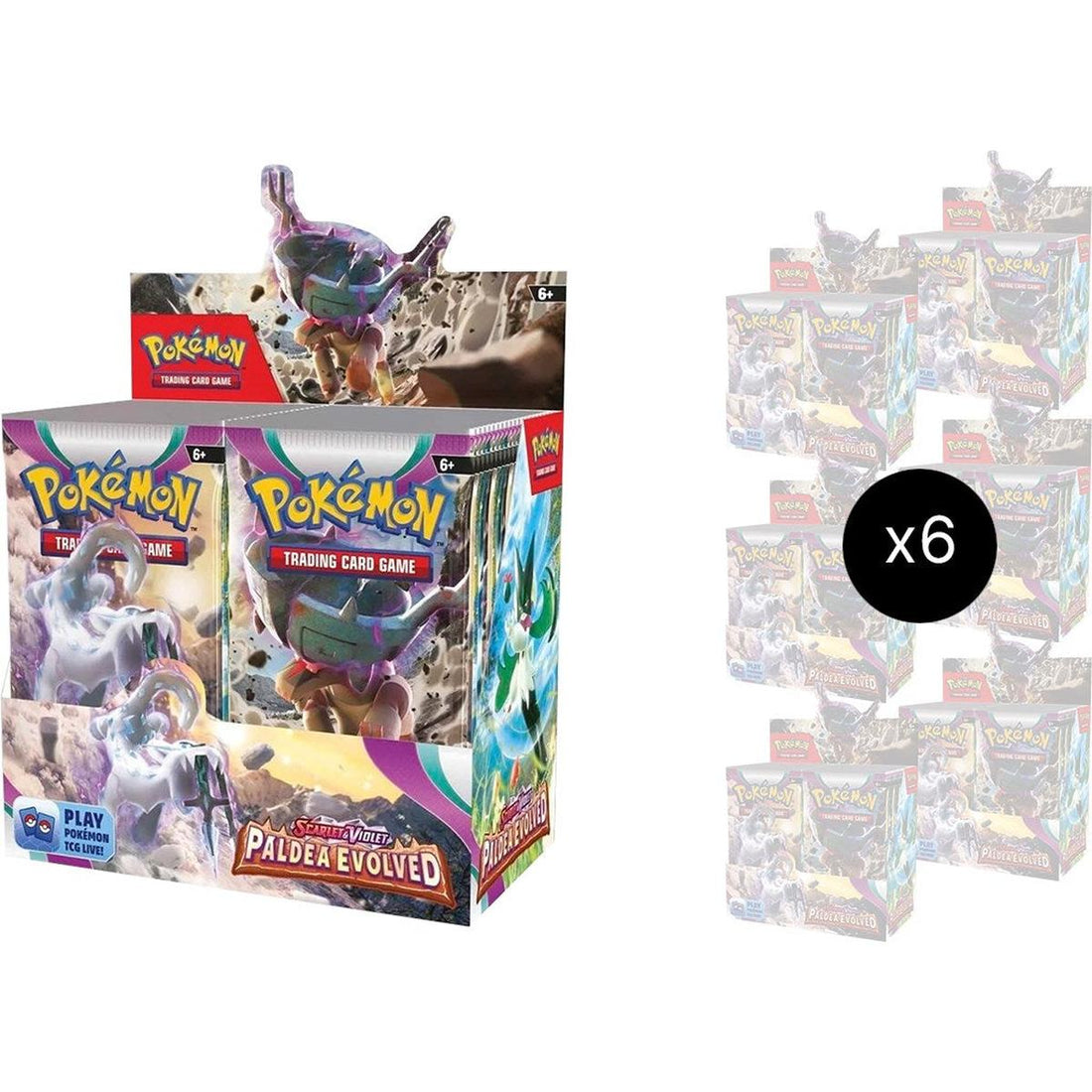 Paldea Evolved Booster Box Case