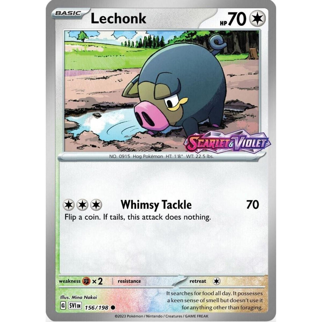 Lechonk - 156/198 (Best Buy Exclusive)